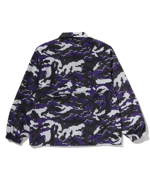 ミリタリージャケット モッズコート GLITCH WOODLAND CAMO COACH JACKETの画像
