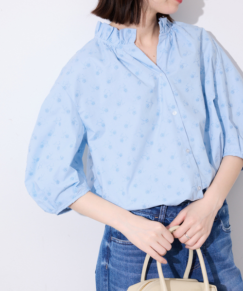 SLOBE IENA（スローブイエナ） ブラウス シャツ 「WEB・一部店舗限定