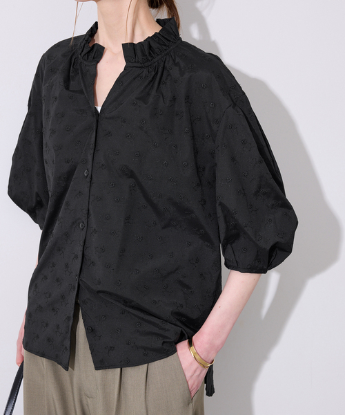SLOBE IENA（スローブイエナ） ブラウス シャツ 「WEB・一部店舗限定