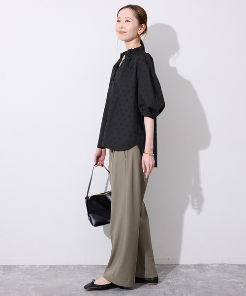 SLOBE IENA（スローブイエナ） ブラウス シャツ 「WEB・一部店舗限定