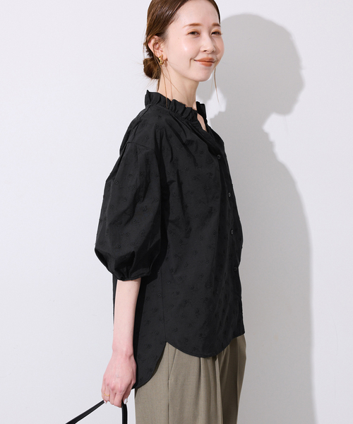 SLOBE IENA（スローブイエナ） ブラウス シャツ 「WEB・一部店舗限定 
