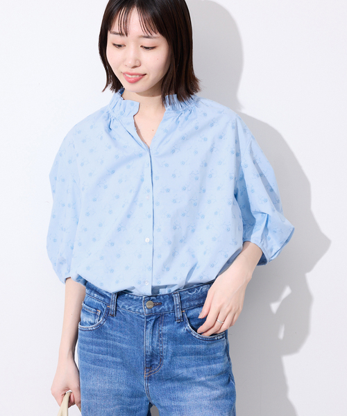 SLOBE IENA（スローブイエナ） ブラウス シャツ 「WEB・一部店舗限定