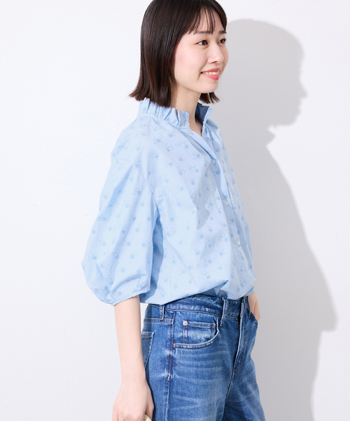 SLOBE IENA（スローブイエナ） ブラウス シャツ 「WEB・一部店舗限定