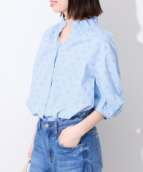 SLOBE IENA（スローブイエナ） ブラウス シャツ 「WEB・一部店舗限定