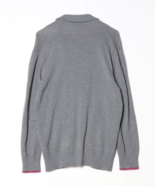BURBERRY BLACK LABEL カーディガン チャコールグレー 3 BURBERRY BLACK LABEL（バーバリーブラックレーベル） ニット