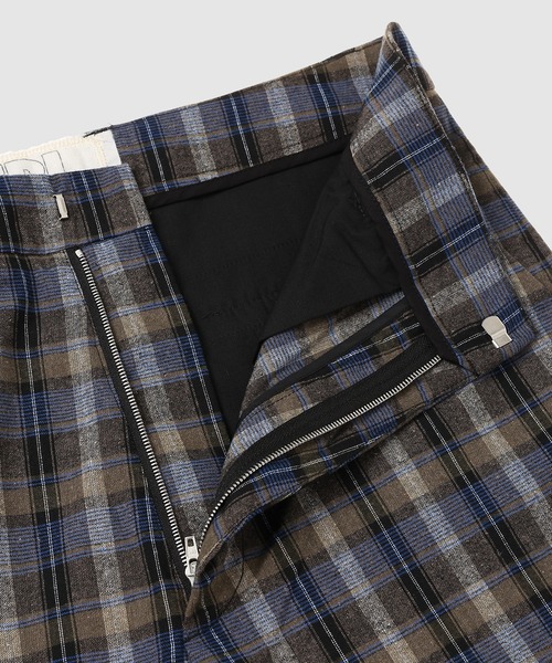 パンツ UNISEX CHECK SHORTS WOVEN メンズ レディースの画像
