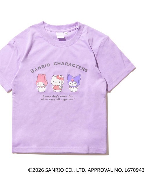 tシャツ サンリオキャラクターズ フロントグラフィックTシャツ キッズ