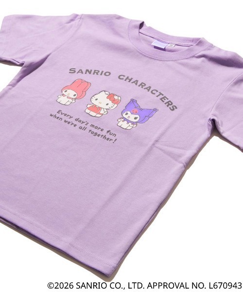 tシャツ サンリオキャラクターズ フロントグラフィックTシャツ キッズ