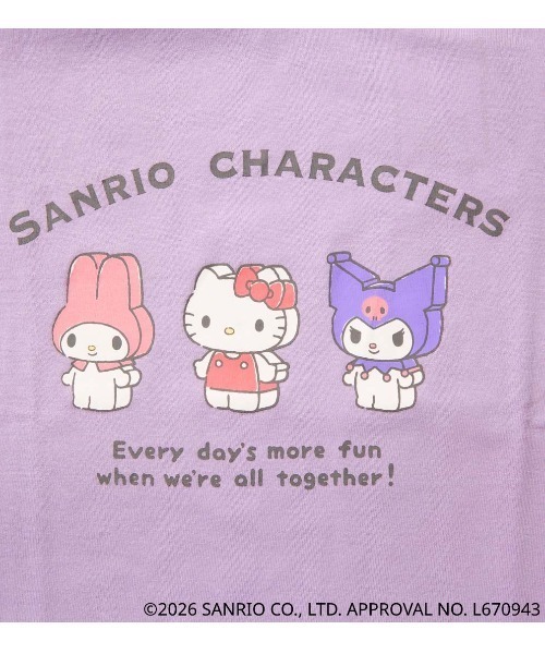 tシャツ サンリオキャラクターズ フロントグラフィックTシャツ キッズ