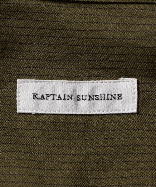 シャツ 「KAPTAIN SUNSHINE」 CTN-SLK SS SHT/シャツ メンズの画像
