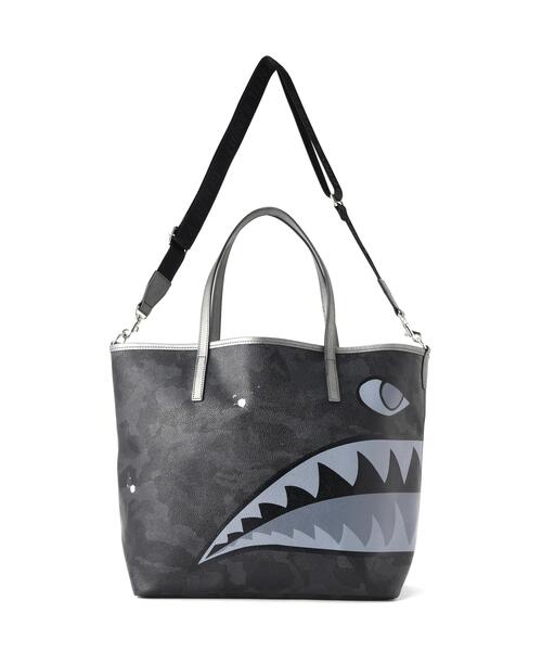 トートバッグ GENTIL BANDIT x B'2nd（ジャンティバンティ x ビーセカンド）別注SHARK TOTE MM メンズ レディースの画像