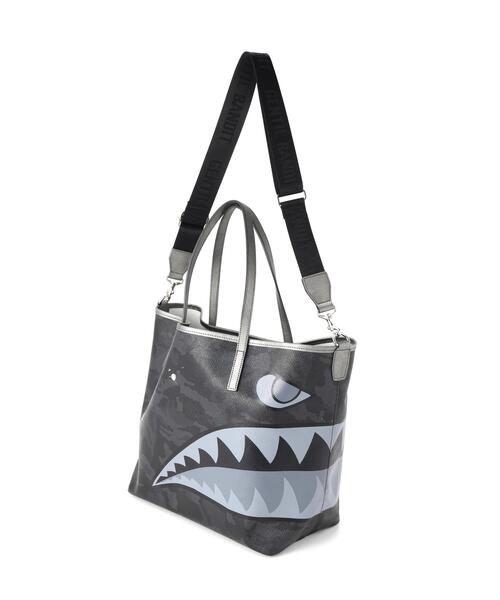 トートバッグ GENTIL BANDIT x B'2nd（ジャンティバンティ x ビーセカンド）別注SHARK TOTE MM メンズ レディースの画像