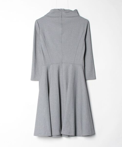 「Rouge Fonce」 長袖ワンピース - グレー レディース_画像2