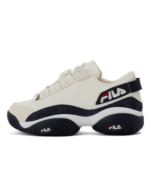 「FILA」 ローカットスニーカー 25.0cm ブラック レディース_画像4