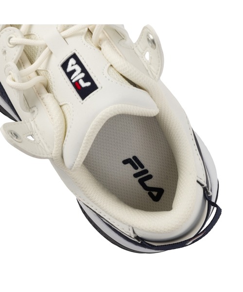 「FILA」 ローカットスニーカー 25.0cm ブラック レディース_画像7