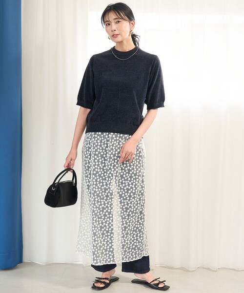 「UNFILO」 デニムパンツ SMALL ブルー レディース_画像4