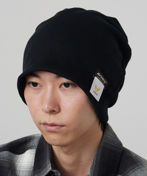AVIREX（アヴィレックス） ニット帽 ニットキャップ AVIREX