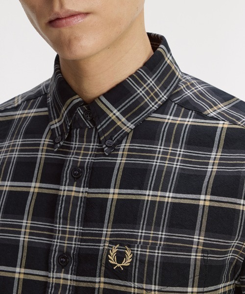 FRED PERRY（フレッドペリー） シャツ Champagne Tartan Shirt