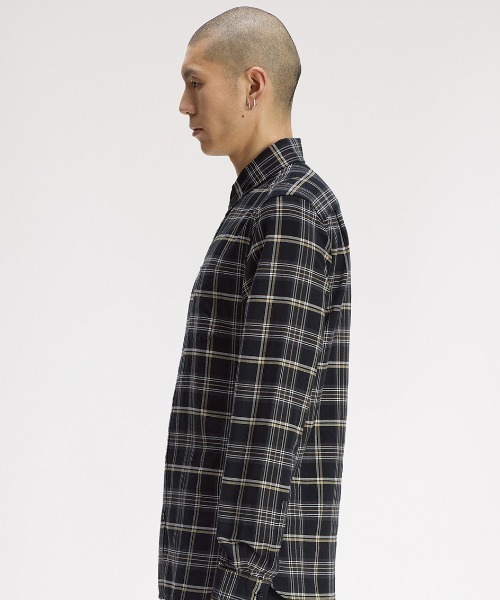 FRED PERRY（フレッドペリー） シャツ Champagne Tartan Shirt