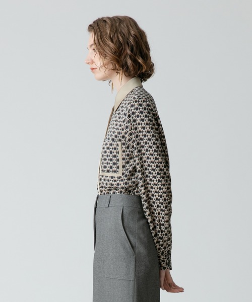 「allureville」 長袖シャツ 2 ブラック レディース_画像2