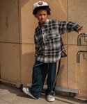 ブラウス シャツ 「B NEWJACK」オンブ...の詳細画像2