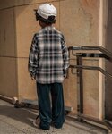 ブラウス シャツ 「B NEWJACK」オンブ...の詳細画像4