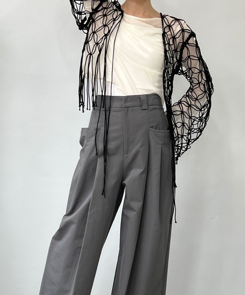 「chuclla」 パンツ S ベージュ レディース_画像6