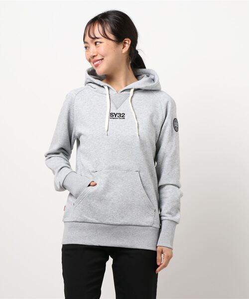 パーカー 「SY32 by SWEET YEARS」WILD STAR P/O HOODIE レディース メンズ SY32 by SWEET YEARS パーカー 「SY32 YEARS」WILD STAR P/O