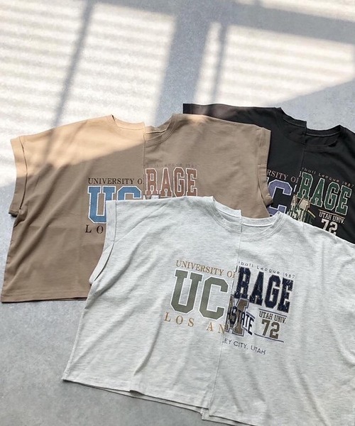 Tシャツ Tシャツ リメイクカレッジビッグｔシャツ Zozotown Paypayモール店 通販 Paypayモール