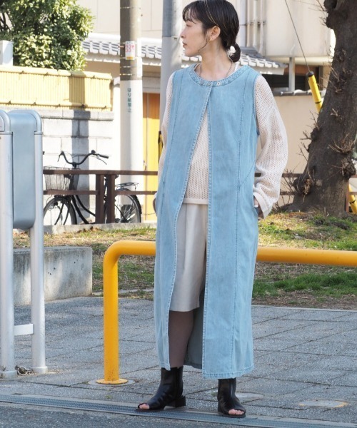 cepo ワンピース デニムジレワンピース 2WAY : ZOZOTOWN Yahoo