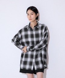 JEANASIS（ジーナシス） ブラウス シャツ アソートチェックシャツLS