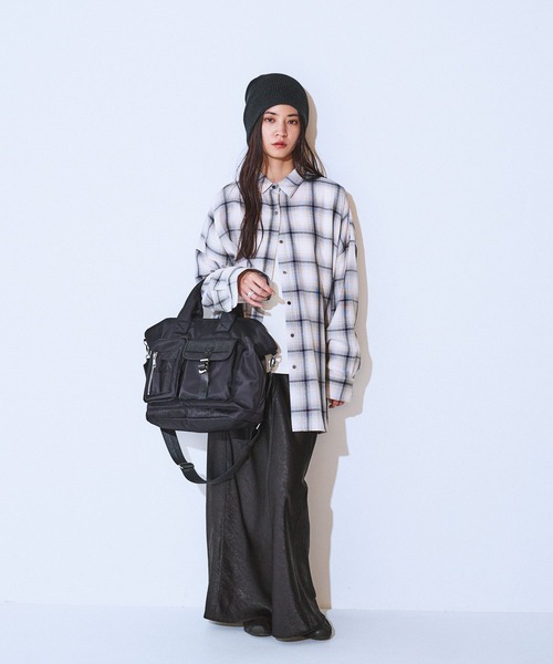 JEANASIS（ジーナシス） ブラウス シャツ アソートチェックシャツLS