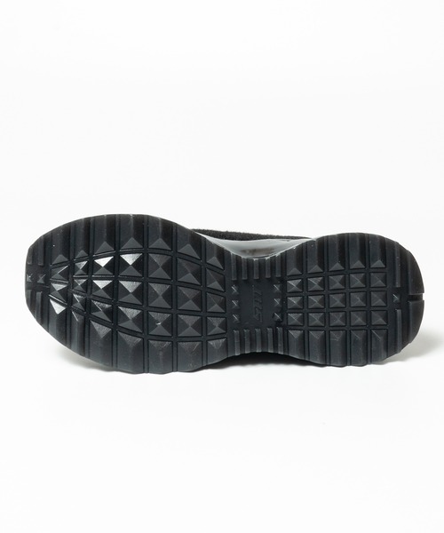 華やか★SteveMadden★METER 厚底ニットスニーカー クリスタル付 STEVE MADDEN スニーカー クリアソールニットスニーカー/STEVE