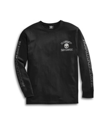 Harley Davidson（ハーレー・ダビッドソン） tシャツ スカル・ロング