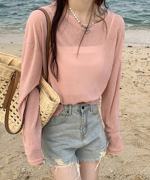 SEA シアー　ロンT カットソー 楽天市場】【クーポンで最大20%OFF 12/26 1:59迄】ロンT トップス