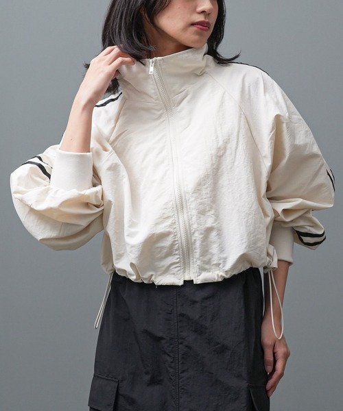 mili an deni ブルゾン アウター サイドラインオープンショート