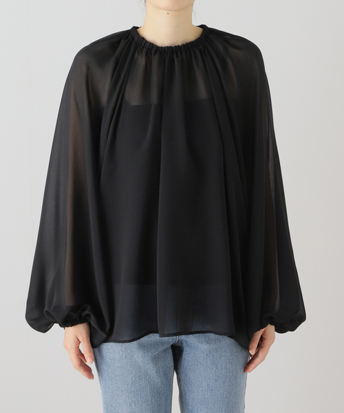 Deuxieme Classe（ドゥーズィエムクラス） ブラウス シャツ Sheer