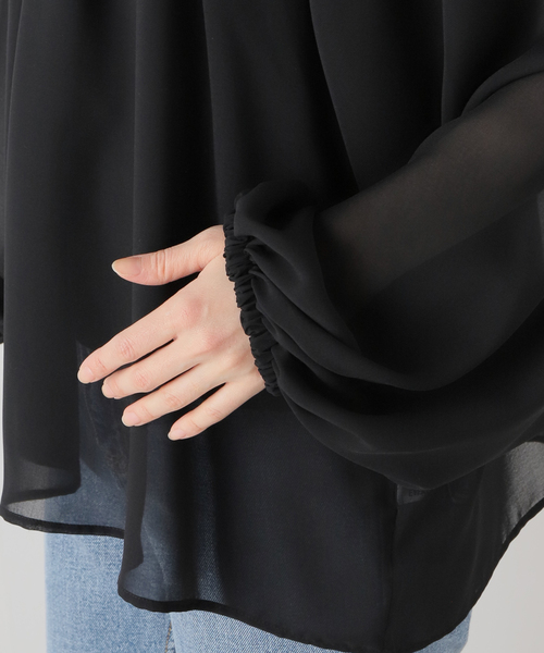 Deuxieme Classe シャツ ブラウス Sheer レディース : ZOZOTOWN