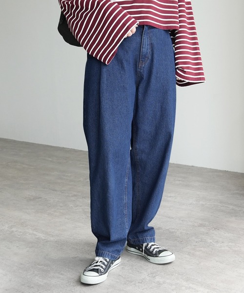 reca（レカ） ジーンズ デニム デニムパンツ リラックスタックデニム