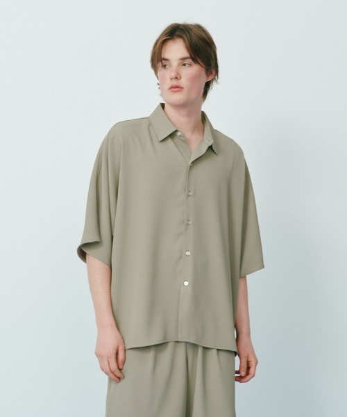 ドルマンシャツ KACCO シャツ 「ユニセックスアイテム」DRAPE DOLMAN SLEEVE BIG