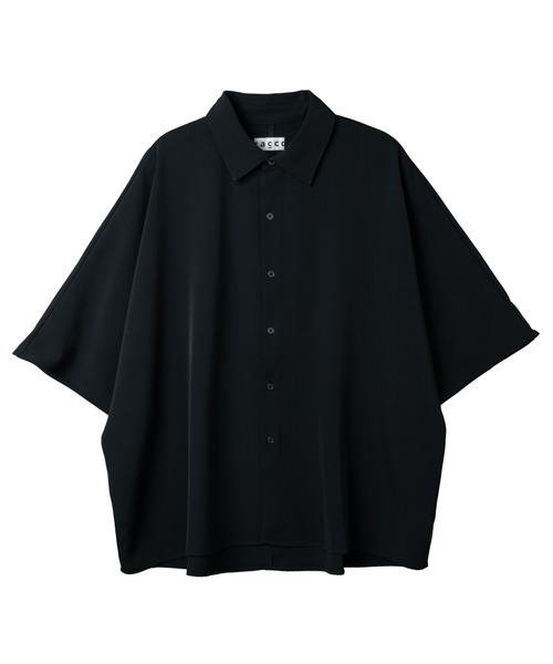 シャツ ブラウス メンズ DRAPE DOLMAN SLEEVE BIG SHIRTS  / とろみビックシルエットドルマンシャツ｜zozo｜11