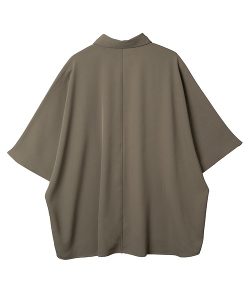 KACCO シャツ 半袖 「ユニセックスアイテム」DRAPE DOLMAN SLEEVE BIG KACCO シャツ 半袖 「ユニセックスアイテム」DRAPE DOLMAN SLEEVE BIG