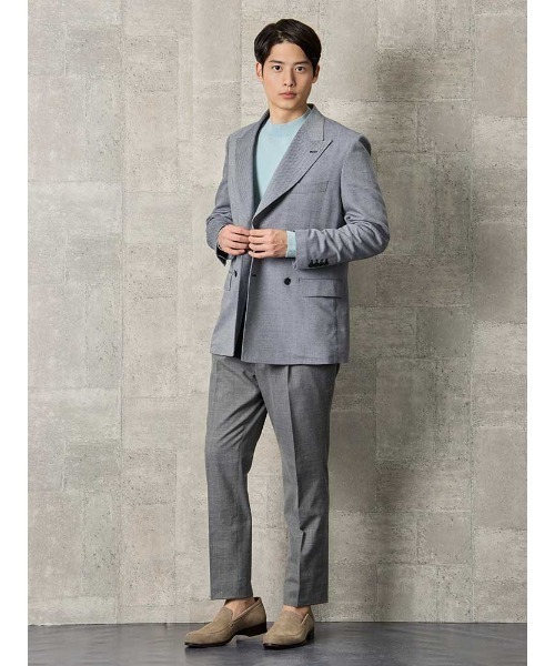 [新品タグ付]Perfect suitfactoryスーツセットアップ リネン混 Perfect Suit FActory ジャケット テーラードジャケット リネン