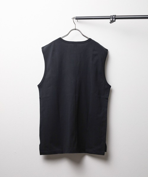 tシャツ DETAILS/コードノースリーブTee レディース メンズ GOAT NO SLEEVE TEE 7oz（ノースリーブT シャツ 7 オンス）の