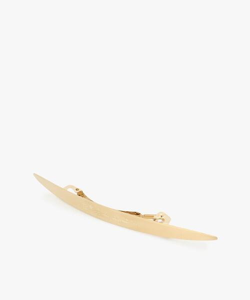 agnes b. アニエスベー BARRETTE B. AQ13 バレッタ ロゴ AQ13 BARRETTE B. バレッタ ｜agnès b. FEMME（ファム
