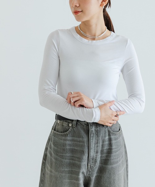 tシャツ NINETY PERCENT　TYRA TOP レディース