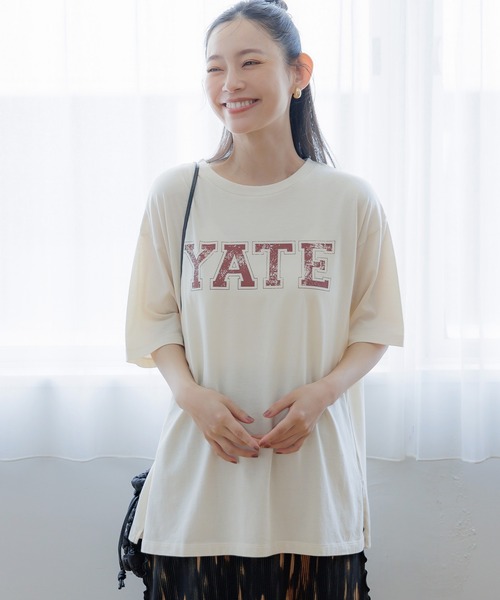 coca（コカ） tシャツ 半袖 「WEB限定セール」ヴィンテージ風ロゴT
