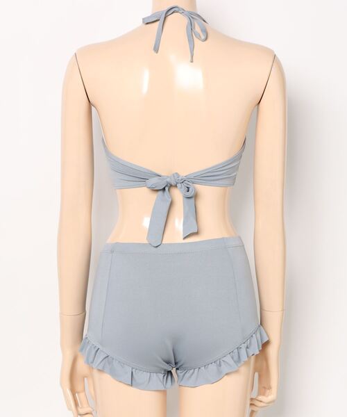 ALMO 水着 ビキニ スイムウェア ラッシュガード/シアートップス(BL