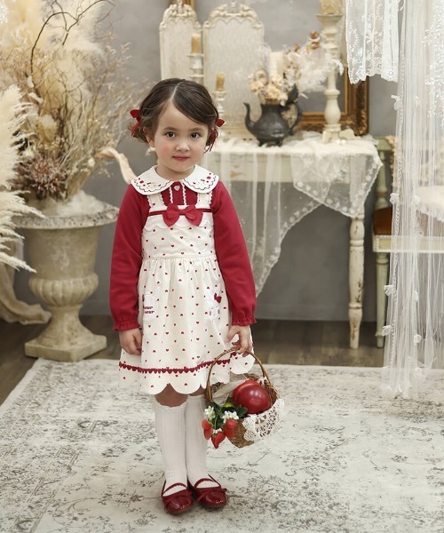 coeur a ジャンパースカート キッズ 子供服 女の子 : ZOZOTOWN
