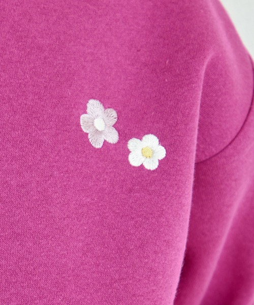 pairmanon トレーナー 裏起毛 ワンポイント刺繍 キッズ 子供服